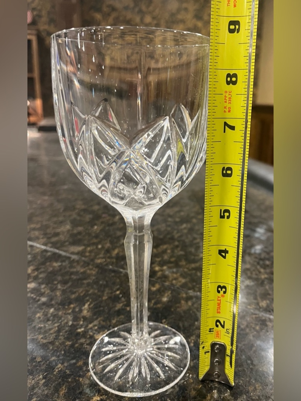 Marquis By Waterford Markham Goblet Set of 4, 13 oz, Clear - Picture 9 of 11
